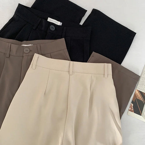 High Waist Suits Pants