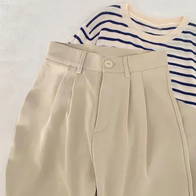 High Waist Suits Pants